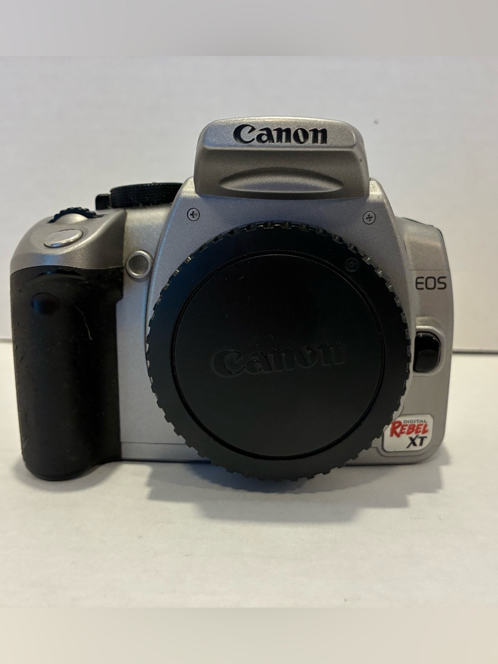 Canon Digital SLR Camera Body in Silver and Black
